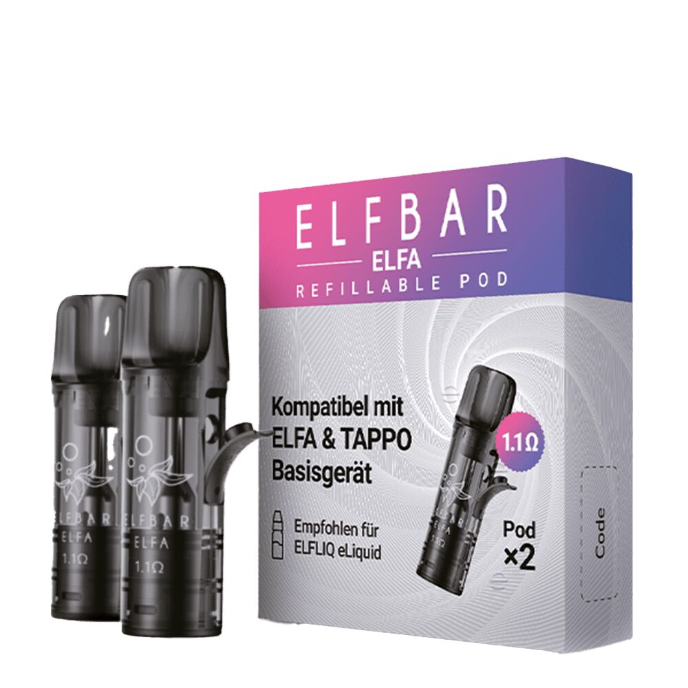 Elf Bar Elfa Leerpods 1,1 Ohm 2 Stück