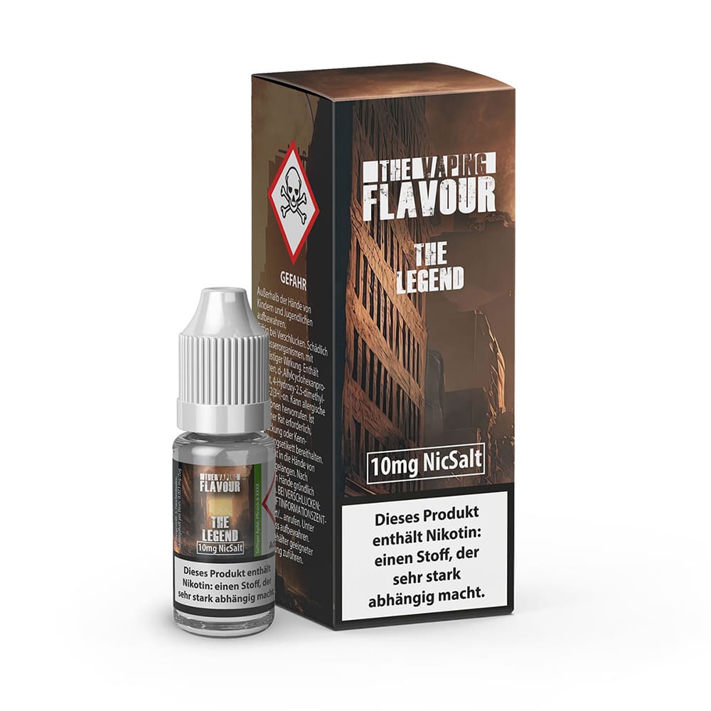 Liquid The Legend 10mg - The Vaping Flavour