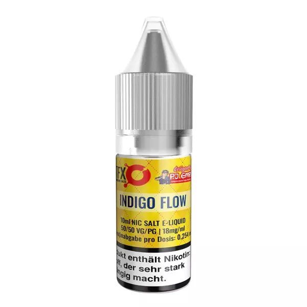 Liquid Indigo Flow PJ Empire 18mg Nic Salt gebrauchsfertiges Liquid