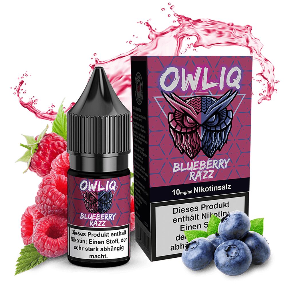 Liquid Blue Razz - Owliq