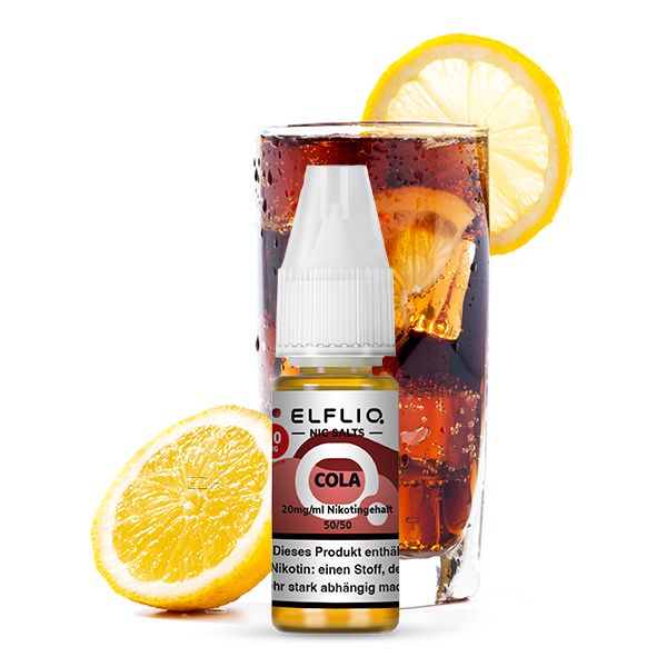 Liquid Cola mit 20mg Nikotin von Elfliq by Elfbar