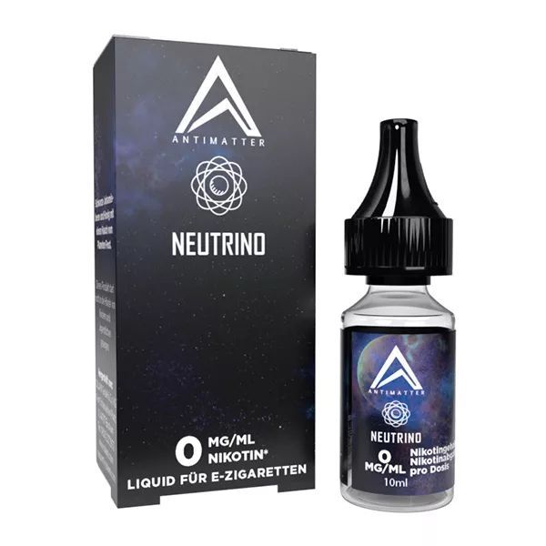 Liquid Neutrino Antimatter nikotinfrei gebrauchsfertiges Liquid