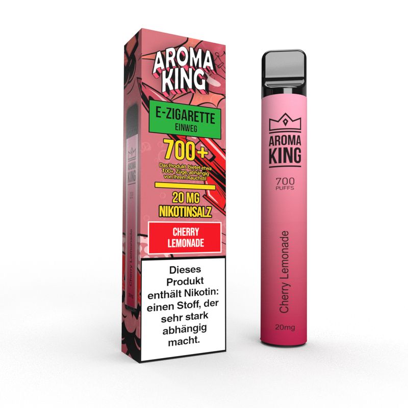 Aroma King Cherry Lemonade 20mg Einweg E-Shisha Einweg E-Zigarette