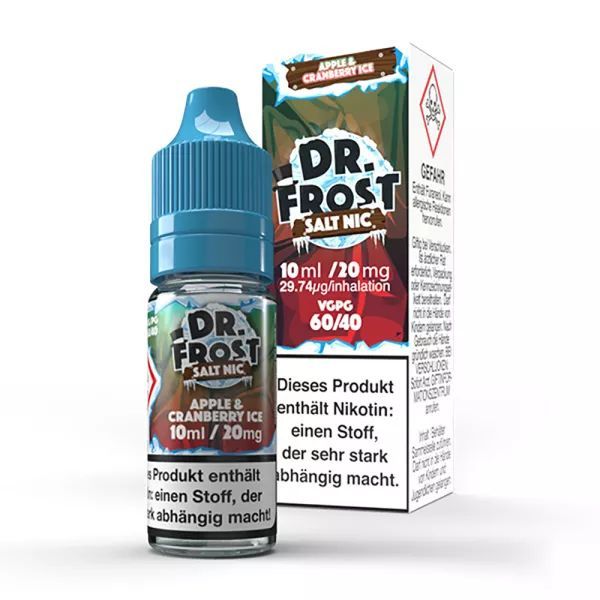 Liquid Apple & Cranberry Ice 20mg Dr. Frost gebrauchsfertiges Liquid
