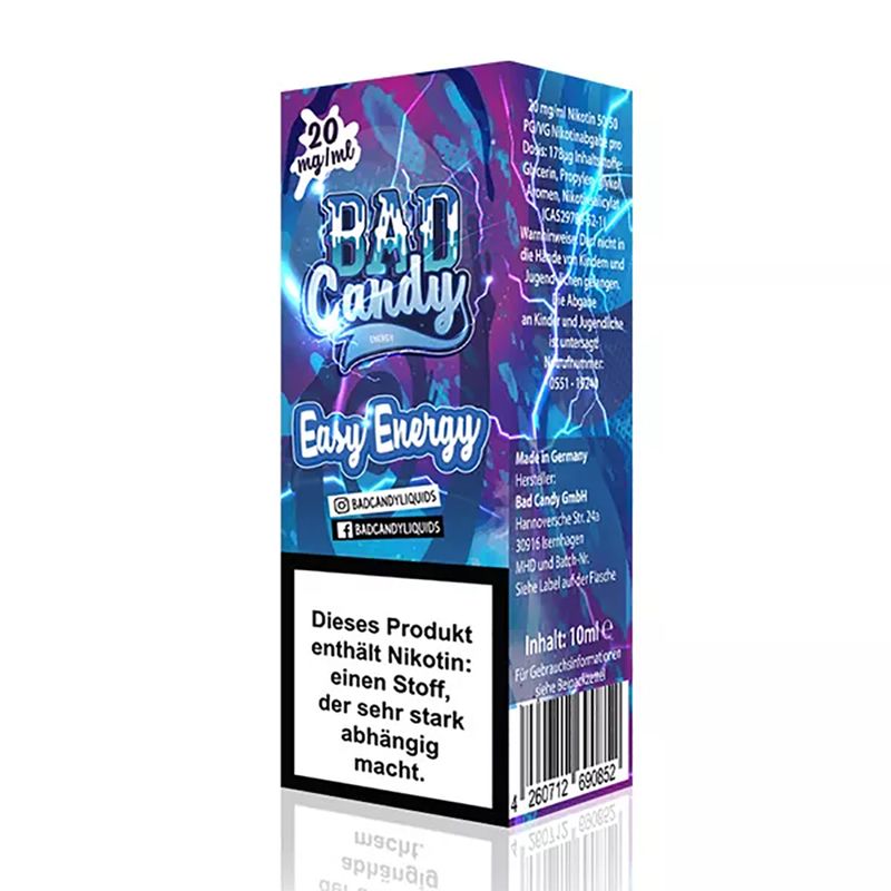 Easy Energy 10ml Liquid mit 20mg Nikotin