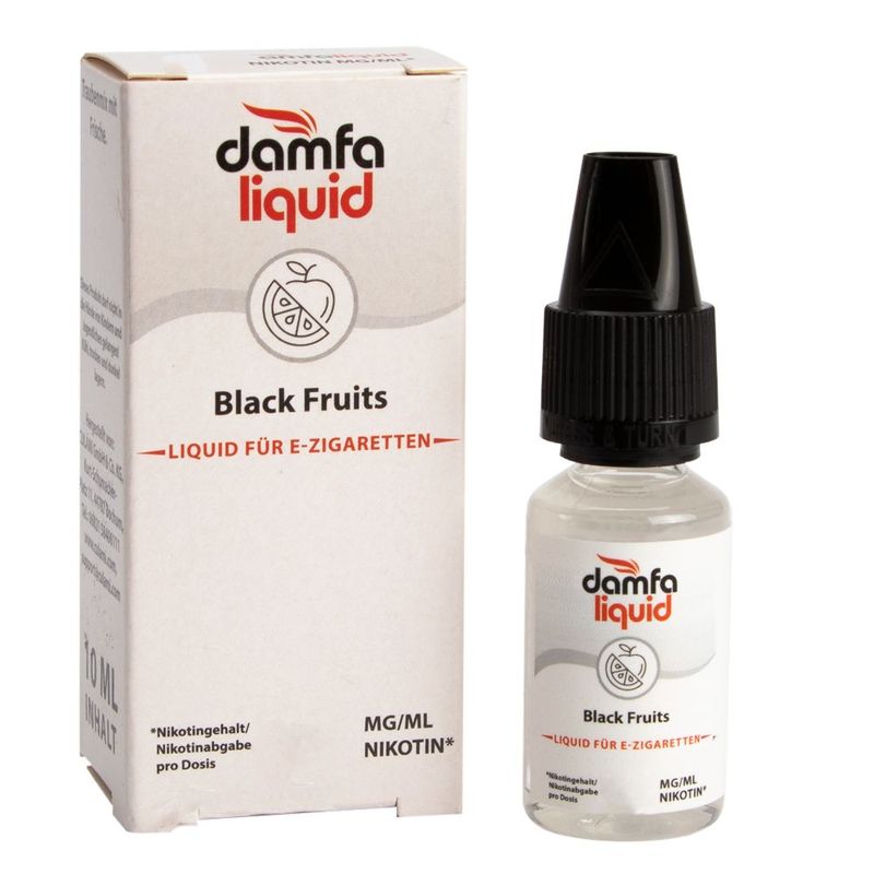 Liquid Black Fruits Damfaliquid 12mg gebrauchsfertiges Liquid