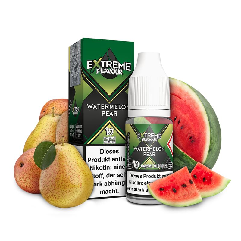 Liquid Watermelon Pear Overdosed 10mg Extreme Flavour Nikotinsalz gebrauchsfertiges Liquid