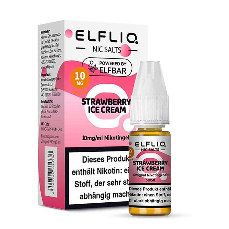 Liquid Strawberry Ice Cream von Elfliq by Elfbar