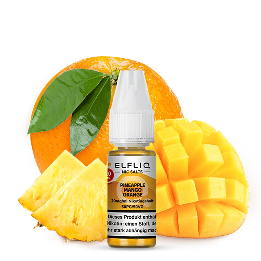 Liquid Pineapple Mango Orange 20mg Elfliq by Elfbar