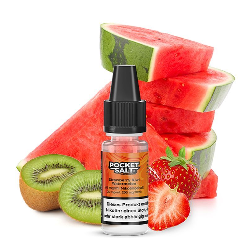 Liquid Strawberry Kiwi Watermelon 20mg Pocket Salt gebrauchsfertiges Liquid