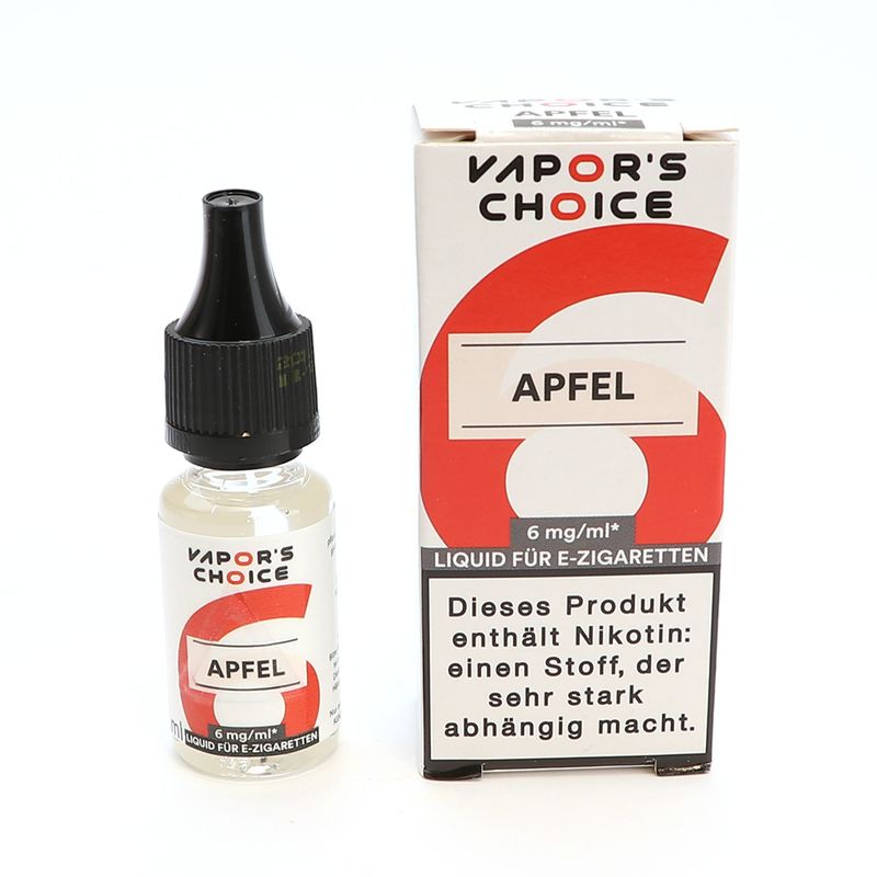 Vapors Choice Liquid Apfel 10ml 6mg