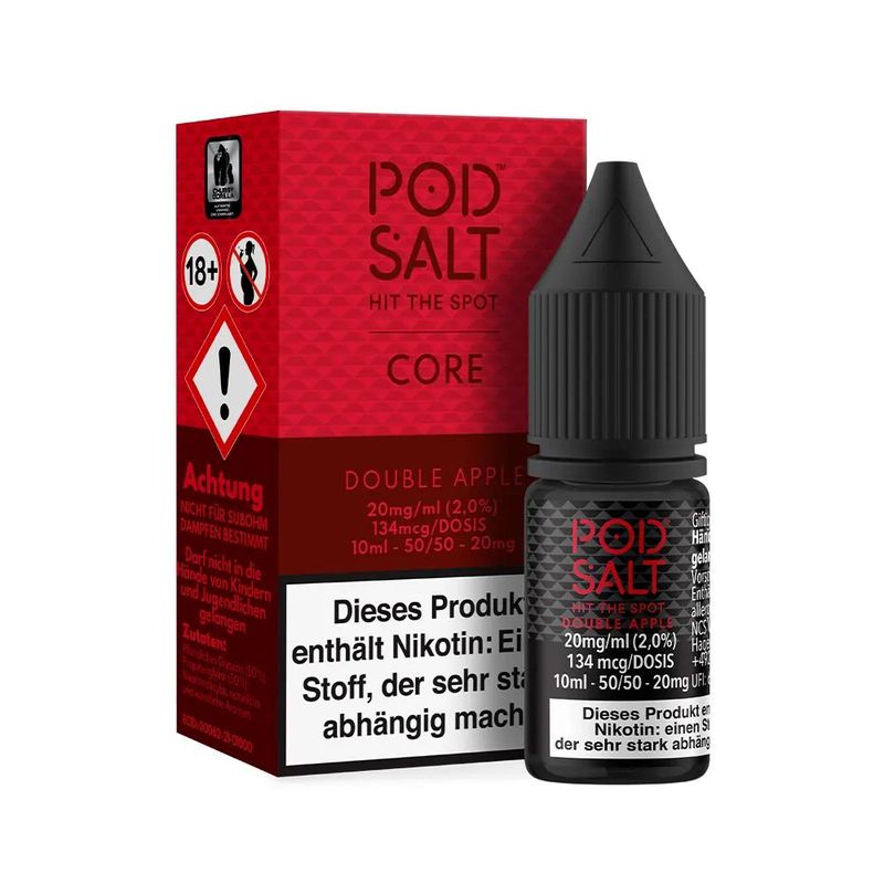Liquid Double Apple 20mg Pod Salt Core gebrauchsfertiges Liquid