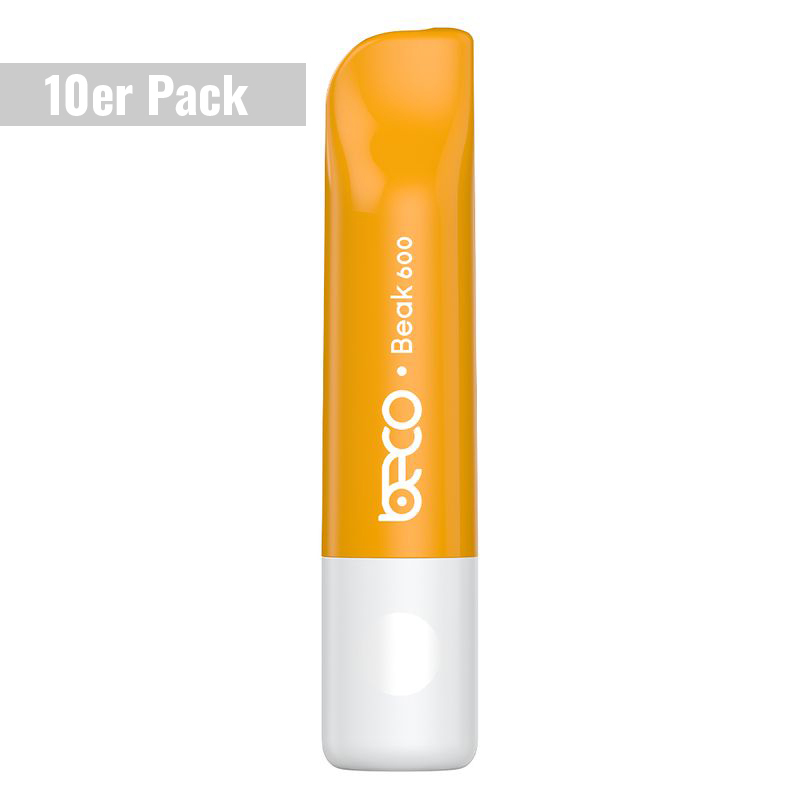 Beco 600 Mango-Eis 20mg E-Shisha 10er Pack Einweg E-Zigarette
