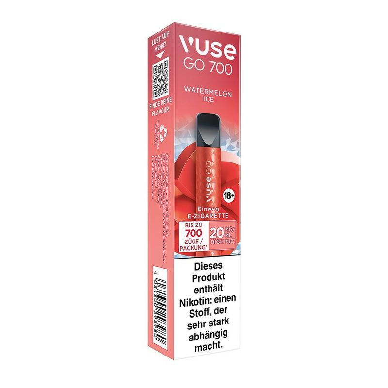 Vuse GO 700 Watermelon Ice 20mg Einweg Vape Einweg E-Zigarette