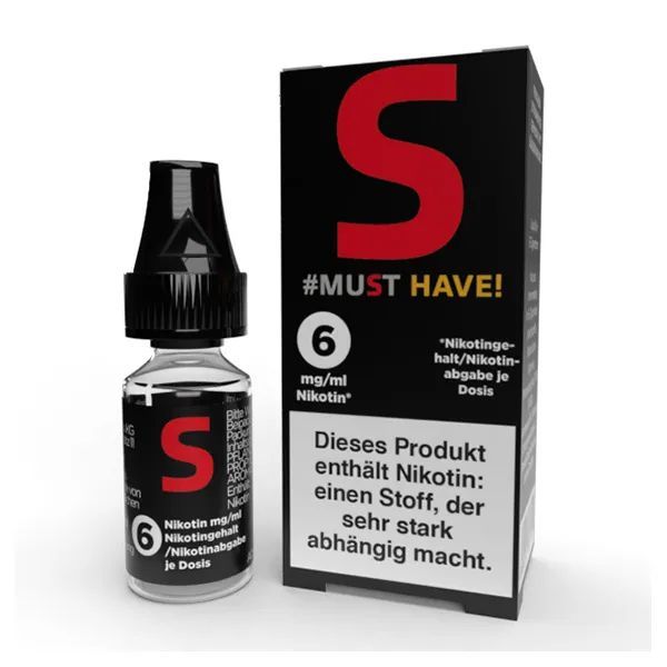 Liquid S von Must Have mit 6mg Nikotin