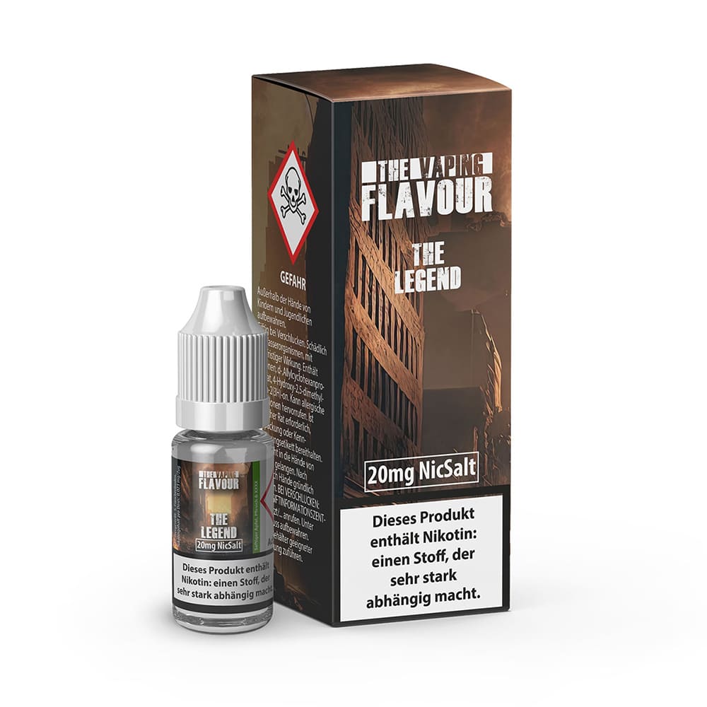 Liquid The Legend 20mg - The Vaping Flavour