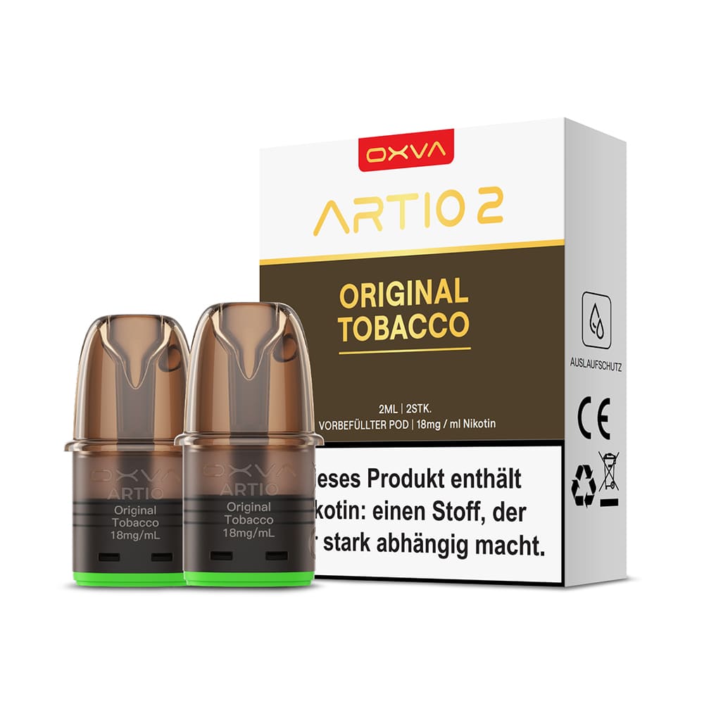 2 Oxva Pods Original Tobacco 