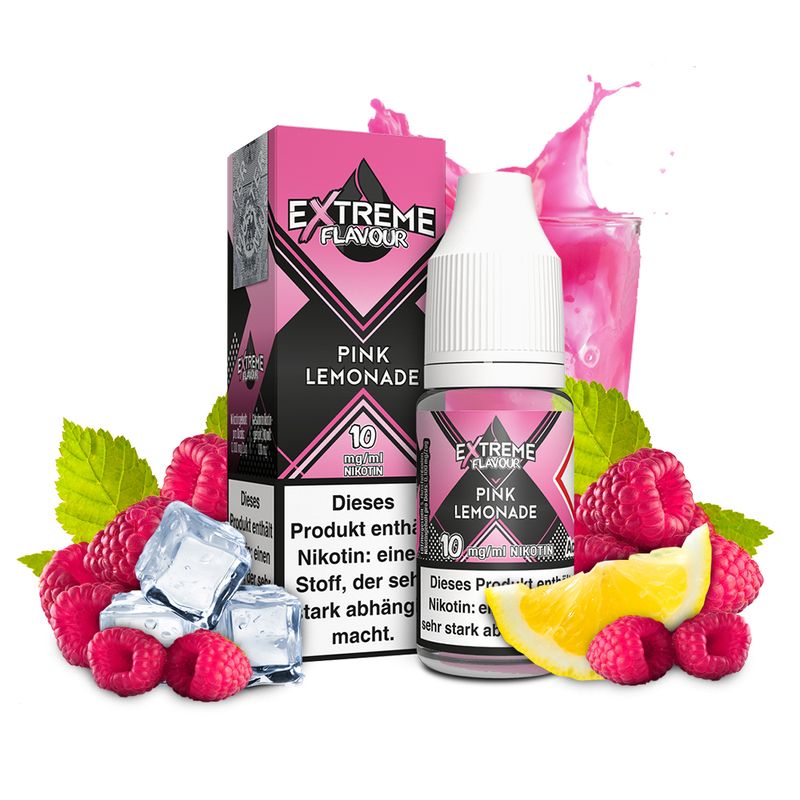 Liquid Pink Lemonade Overdosed 10mg Extreme Flavour Nikotinsalz gebrauchsfertiges Liquid
