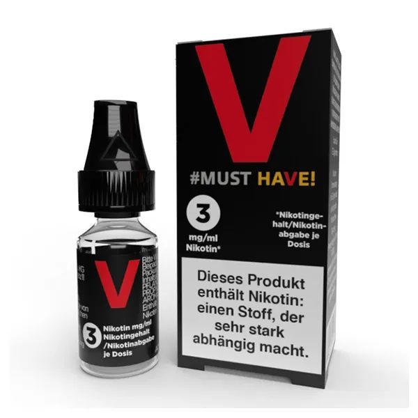 Liquid V von Must Have mit 3mg Nikotin