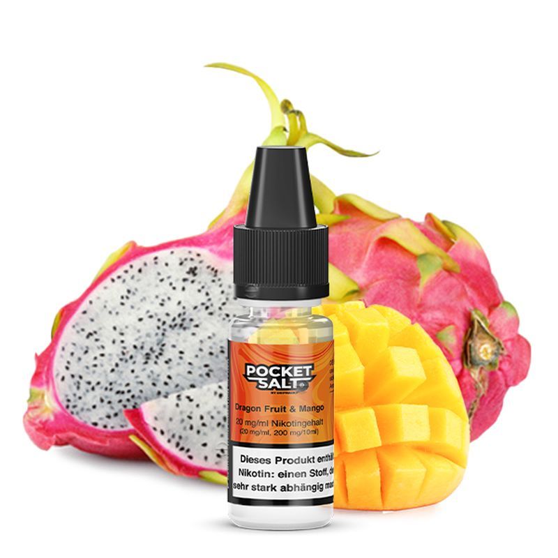 Liquid Dragonfruit & Mango 20mg Pocket Salt gebrauchsfertiges Liquid