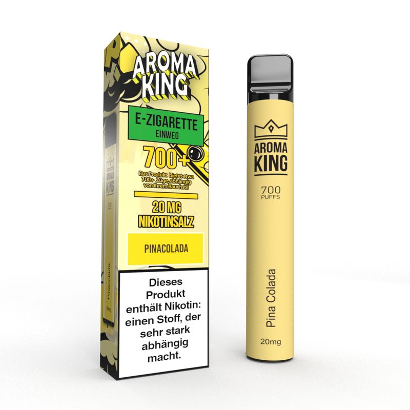 Aroma King Pina Colada 20mg Einweg E-Shisha Einweg E-Zigarette