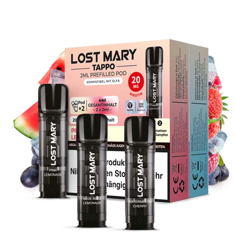 Lost Mary Tappo Pods (2 Stück), Essen, Obst, Pflanze, Produzieren