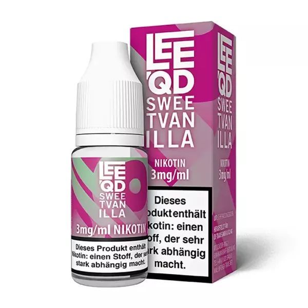 Liquid Crazy Sweet Vanilla Leeqd 3mg gebrauchsfertiges Liquid