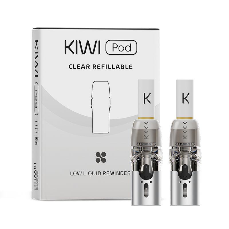 Kiwi 2 mit Filter 08 Ohm Transparent Ersatzpods