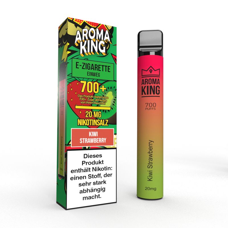 Aroma King Kiwi Strawberry 20mg Einweg E-Shisha Einweg E-Zigarette