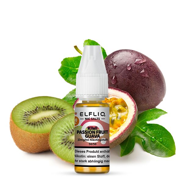 Liquid Kiwi Passion Fruit Guava von Elfliq by Elfbar