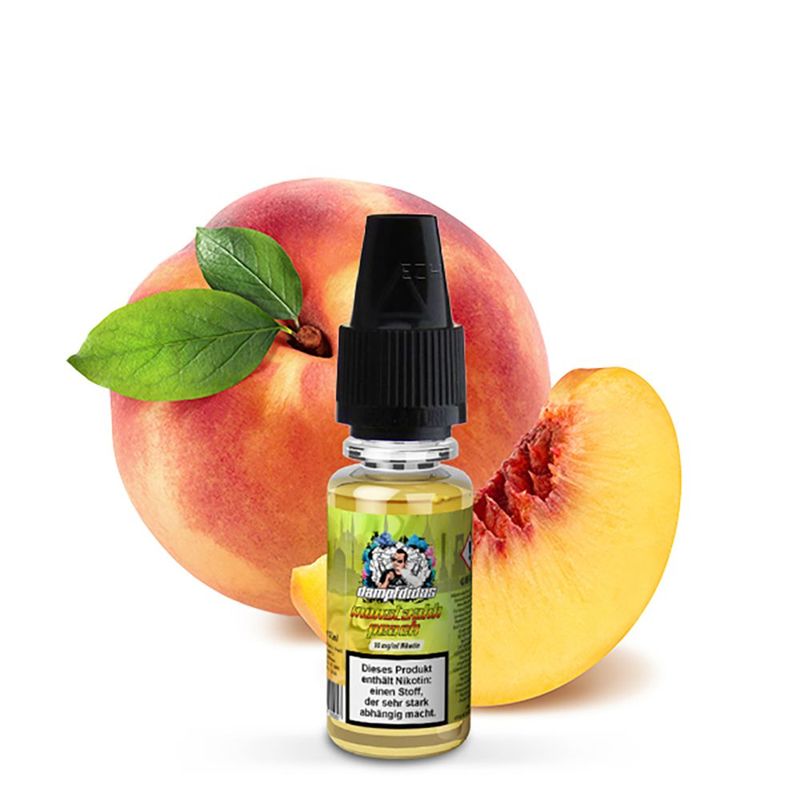 Liquid Monstaahh Peach 10mg Nikotinsalz Dampfdidas gebrauchsfertiges Liquid