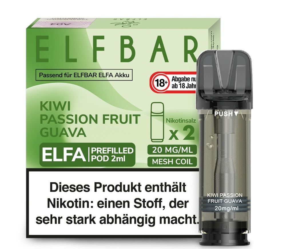 Elfa Pods von Elfbar - alle Sorten - Mit Nikotin