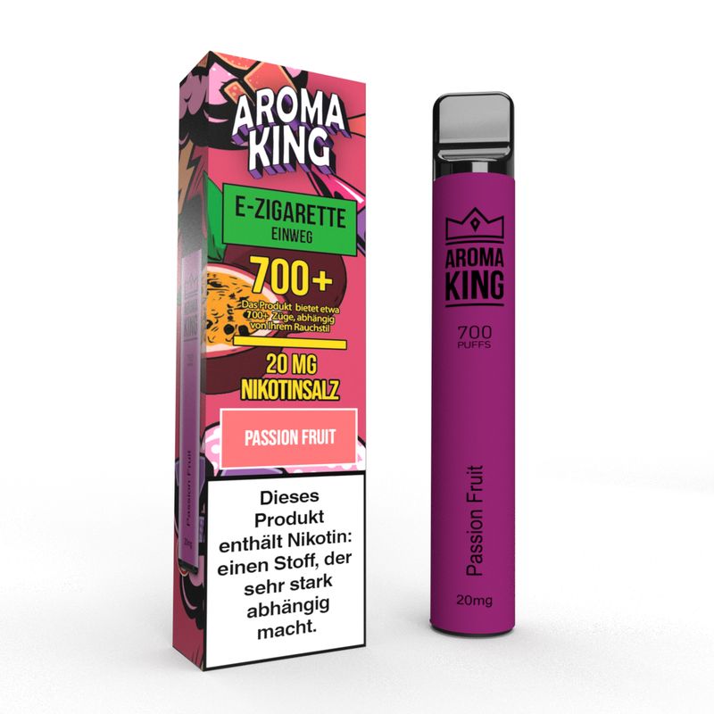 Aroma King Passionfruit 20mg Einweg E-Shisha Einweg E-Zigarette
