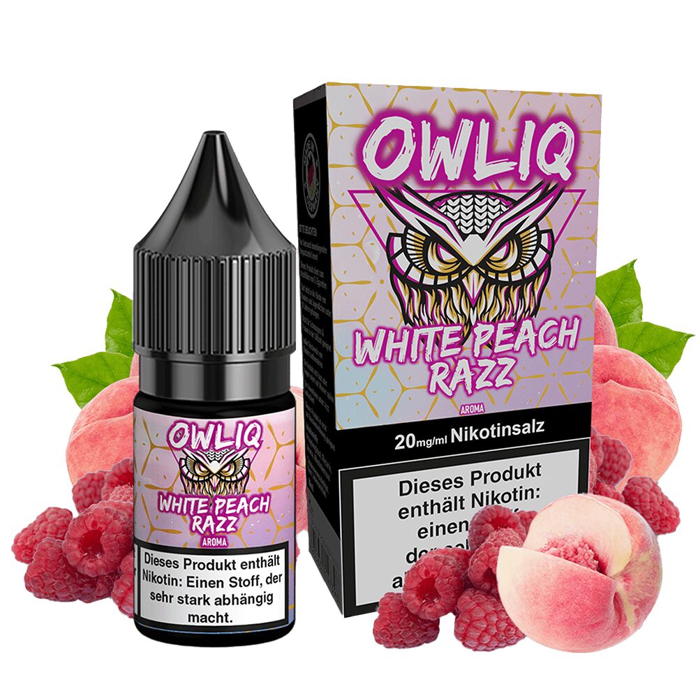 Liquid White Peach Razz - Owliq