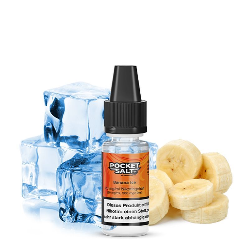 Liquid Banana Ice 20mg Pocket Salt gebrauchsfertiges Liquid
