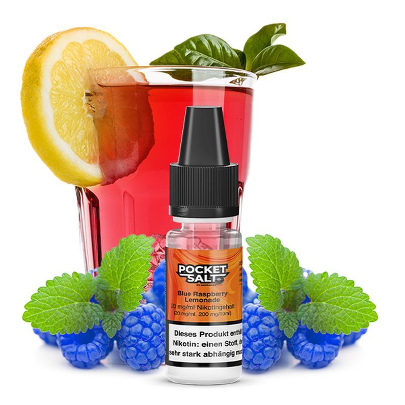 Liquid Blue Raspberry Lemonade 20mg Pocket Salt gebrauchsfertiges Liquid