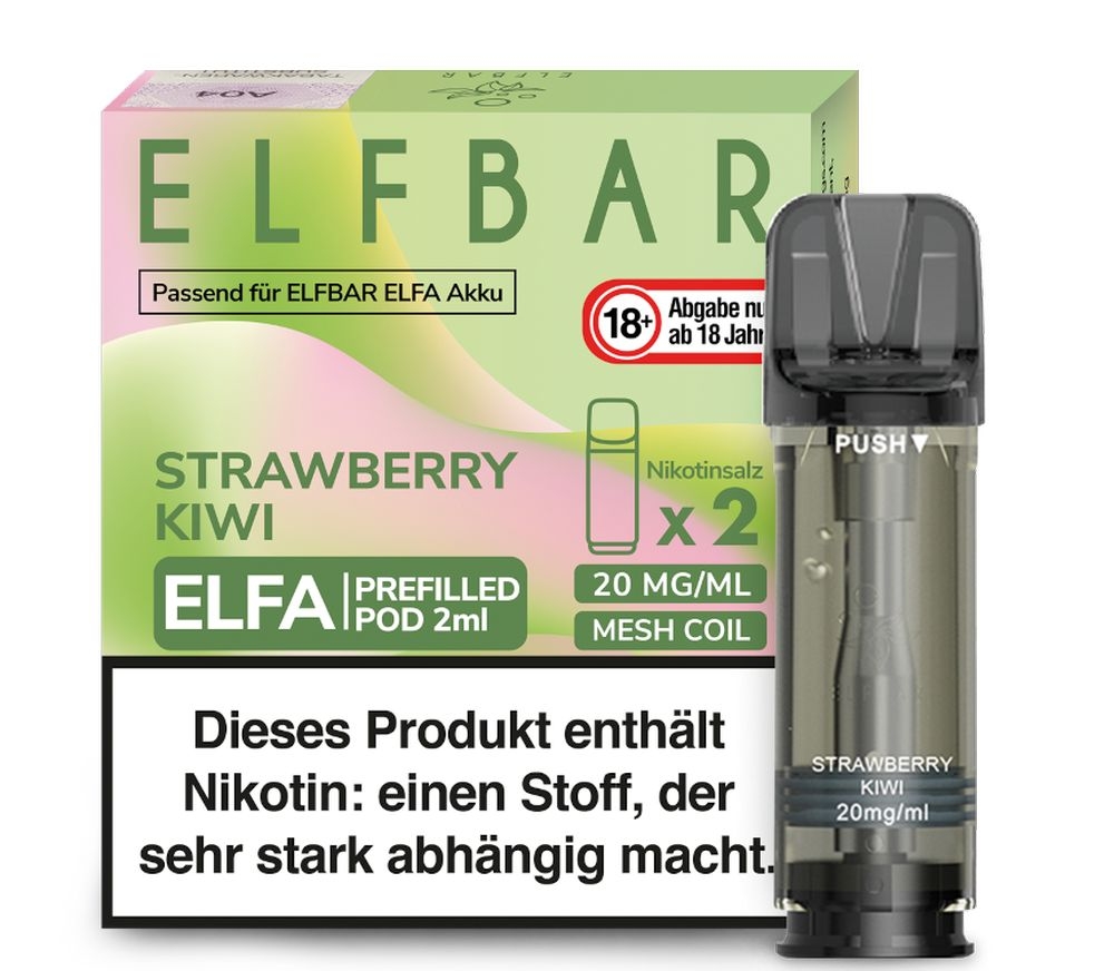 Elfa Pods von Elfbar - alle Sorten - Mit Nikotin