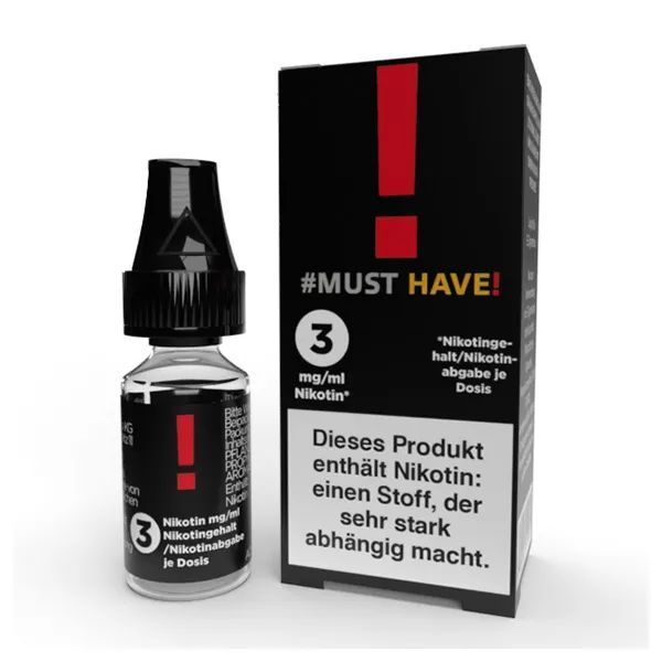 Liquid Ausrufezeichen ! von Must Have mit 3mg Nikotin
