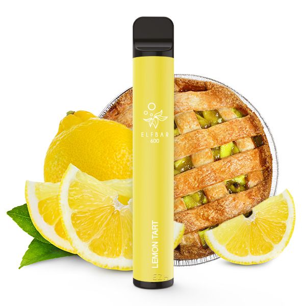 Elfbar 600 E Shisha Lemon Tart mit 20mg Nikotin