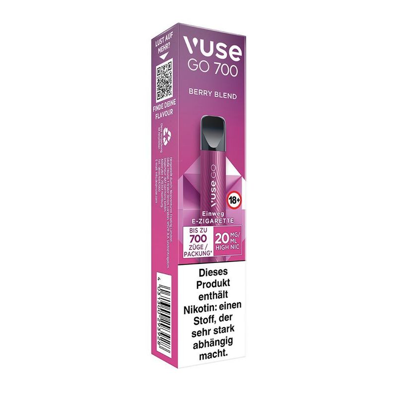 Vuse GO 700 Berry Blend 20mg Einweg Vape Einweg E-Zigarette